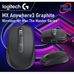 (Mouse)Logitech MX Anywhere3 Graphite Wireless for Mac The Master Series