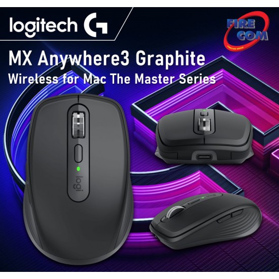 (Mouse)Logitech MX Anywhere3 Graphite Wireless for Mac The Master Series