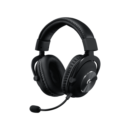 (HEADSET)Logitech G Pro X Black USB Blue Voice Gaming Headset