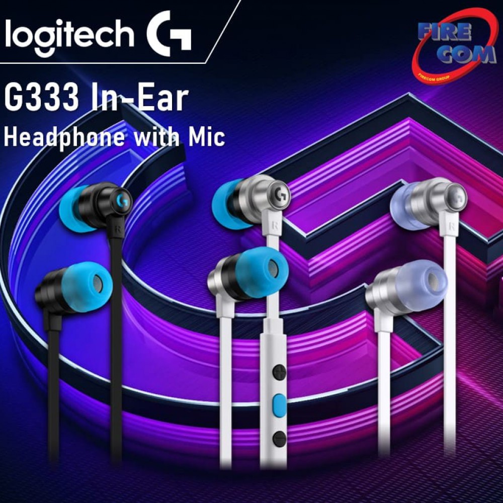 (HEADSET)Logitech G333 InEar Headphone with Mic