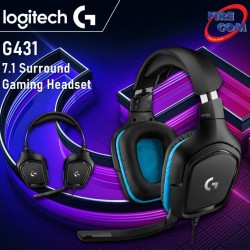 (HEADSET)Logitech G431 7.1 Surround Gaming Headset