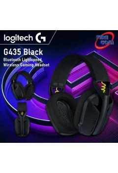 (HEADSET)Logitech G435 Black Bluetooth Lightspeed Wireless Gaming Headset