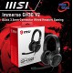 (HEADSET)MSI Immerse GH30 V2 Black 3.5mm Connector Wired Headset Gaming