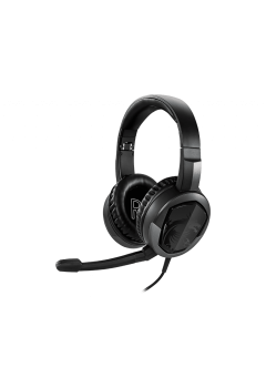 (HEADSET)MSI Immerse GH30 V2 Black 3.5mm Connector Wired Headset Gaming