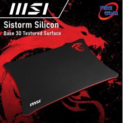 (MOUSEPAD)MSI Sistorm Silicon Base 3D Textured Surface