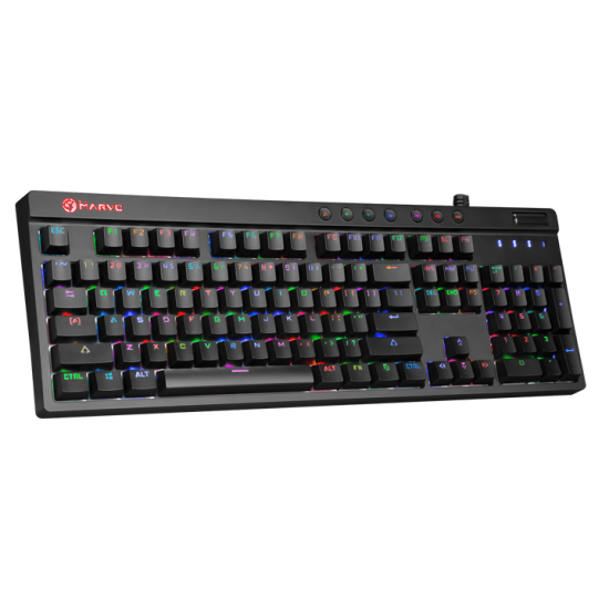 KEYBOARD Marvo KG-950 Mechanical Gaming Blue Switches RGB Backlight สามารถออกใบกำกับภาษีได้