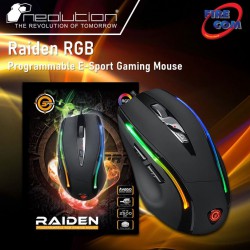 (Mouse)Neolution Raiden RGB Programmable E-Sport Gaming Mouse