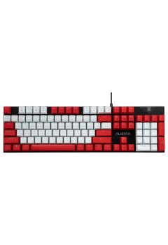 (KEYBOARD)Nubwo X33 Alistar Red/White Blue Switch Mechanical Gaming Mini