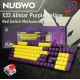 (KEYBOARD)Nubwo X33 Alistar Purple/Yellow Red Switch Mechanical Gaming Mini