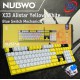 (KEYBOARD)Nubwo X33 Alistar Yellow/White Blue Switch Mechanical Gaming Mini