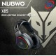 (HEADSET) Nubwo X85 RGB LIGHTING HEADSET GAMING