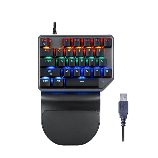 (KEYBOARD) OKER KB-K52 Mechanical Single-handed Gaming