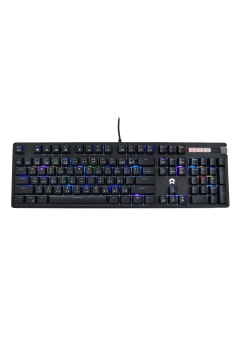 (KEYBOARD) OKER K430 Black RGB Macro Mechanical Blue switch Backlit wired