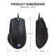 (Mouse)Oker M289 RGB Backlit Wired Gaming Colorful of Lights