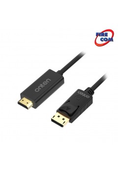 (Onten) DP303 Display Port(M) To HDMI(M) Cable 1.8m