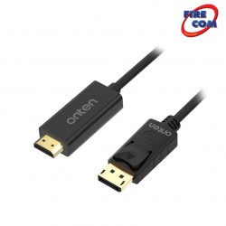 (Onten) DP303 Display Port(M) To HDMI(M) Cable 3.0m