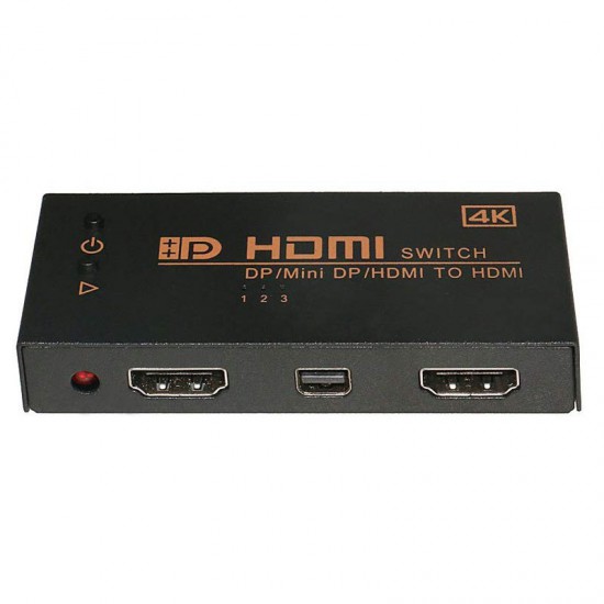 (Onten) OTN-7589 4K HDMI/Mini DP/DP To HDMI Switch