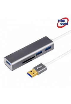 (Onten) OTN-5223 USB3.0 To 3Port Hub with SD/TF Card Reader Length 0.2m