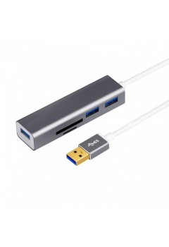 (Onten) OTN-5223 USB3.0 To 3Port Hub with SD/TF Card Reader Length 0.2m