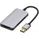 (Onten) OTN-8107 USB3.0 To 2Port Hub + SD/TF/CF Card Reader