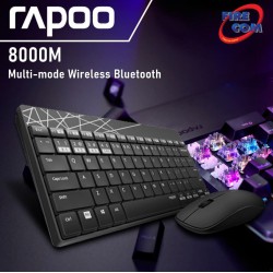 (KEYBOARD&MOUSE) Rapoo 8000M Multi-mode Wireless Bluetooth