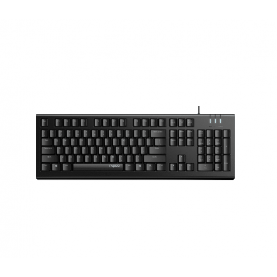 (KEYBOARD) Rapoo NK1800 Black Wired Keyboard