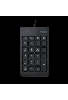 (KEYBOARD) Rapoo K10 Black Wired Numeric Keypad