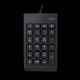 (KEYBOARD) Rapoo K10 Black Wired Numeric Keypad