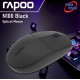 (Mouse) Rapoo N100 Black Optical Mouse