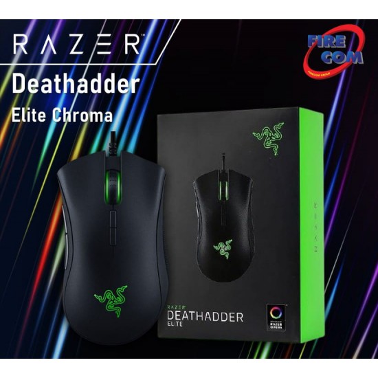 (Mouse)Razer Deathadder V2 Chroma RGB Ergonomic wired Optical Switch