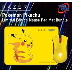 (Mouse)Razer Pokemon Pikachu Limited Edition Mouse Pad Mat Bundle