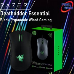(Mouse)Razer Deathadder Essential Black Ergonomic Wired Gaming