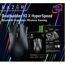 (Mouse)Razer Deathadder V2 X HyperSpeedBluetooth Ergonomic Wireless Gaming