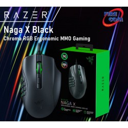 (Mouse)Razer Naga X BlackChroma RGB Ergonomic MMO Gaming