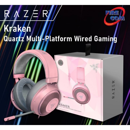 (HEADSET)Razer Kraken Quartz Multi-Platform Wired Gaming