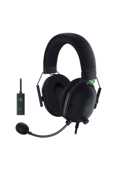 (HEADSET)Razer BlackShark V2 USB Sound Card Multi-Platform Wired Headset for Esports