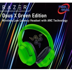 (HEADSET)Razer Opus X Green EditionWireless Low Latency Headset with ANC Technology