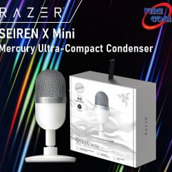 (MICROPHONE) Razer SEIREN Mini Mercury Ultra-Compact Condenser (RZ19-03450300-R3M1)