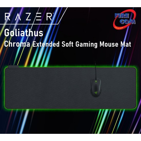 (MOUSEPAD)Razer Goliathus Chroma Extended Soft Gaming Mouse Mat