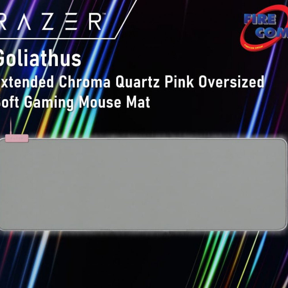 Pink Razer Goliathus (MOUSEPAD)Razer Goliathus Extended Chroma Quartz Pink Oversized Soft ...
