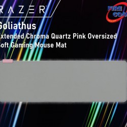 (MOUSEPAD)Razer Goliathus Extended Chroma Quartz Pink Oversized Soft Gaming Mouse Mat