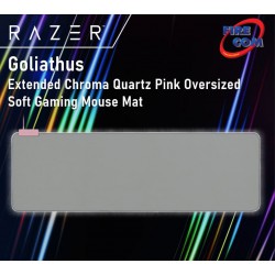 (MOUSEPAD)Razer Goliathus Extended Chroma Quartz Pink Oversized Soft Gaming Mouse Mat