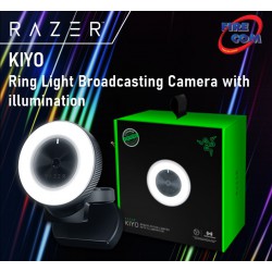 (WEBCAM)Razer KIYO Ring Light Broadcasting Camera with illumination