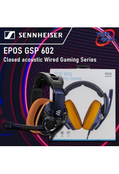 (HEADSET)SENNHEISER EPOS GSP 602 Closed acoustic Wired Gaming Series