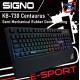 (KEYBOARD) Signo KB-730 Centaurus Semi Mechanical Rubber Dome Gaming