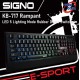 (KEYBOARD) Signo KB-717 Rampant LED 5 Lighting Mode Rubber Dome Switches