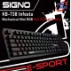 (KEYBOARD) Signo KB-738 Infesta Mechanical Mini RGB Red Optical Switch