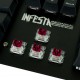 (KEYBOARD) Signo KB-738 Infesta Mechanical Mini RGB Red Optical Switch