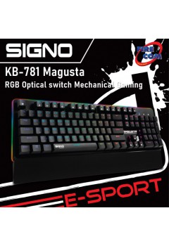 (KEYBOARD) Signo KB-781 Magusta RGB Optical switch Mechanical Gaming