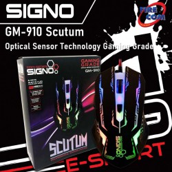 (Mouse)Signo GM-910 Scutum Optical Sensor Technology Gaming Grade